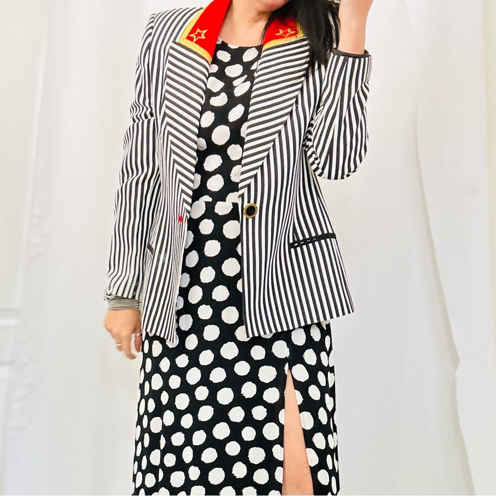 Reformation Carolena Luna Polka Dot Maxi Dress - Picture 6 of 14